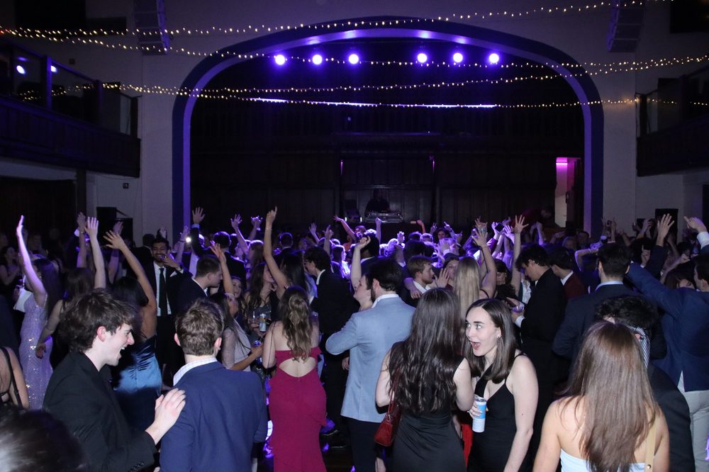 Packed event dance floor